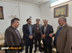 دیدار سرپرست دانشگاه فرهنگیان استان یزد با نخستین سرپرست پردیس شهیدان پاک نژاد و مدیرکل اسبق آموزش و پرورش استان یزد
 3