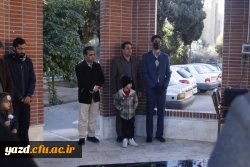 تجدید میثاق اساتید، کارمندان و دانشجو معلمان دانشگاه فرهنگیان یزد با آرمان های امام و شهیدان 
 2