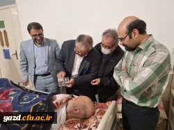 دیدار سرپرست دانشگاه فرهنگیان یزد با دو پیشکسوت مرکز تربیت معلم شهید پاک نژاد   6