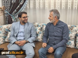 دیدار سرپرست دانشگاه فرهنگیان یزد با دو پیشکسوت مرکز تربیت معلم شهید پاک نژاد   9