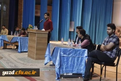 برگزاری مناظره دانشجویی با موضوع 