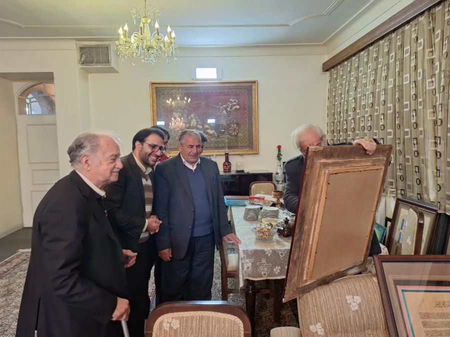 دیدار سرپرست دانشگاه فرهنگیان استان یزد با استاد برجسته خوشنویسی کشور و پیشکسوت مرکز تربیت معلم شهید پاک نژاد  3