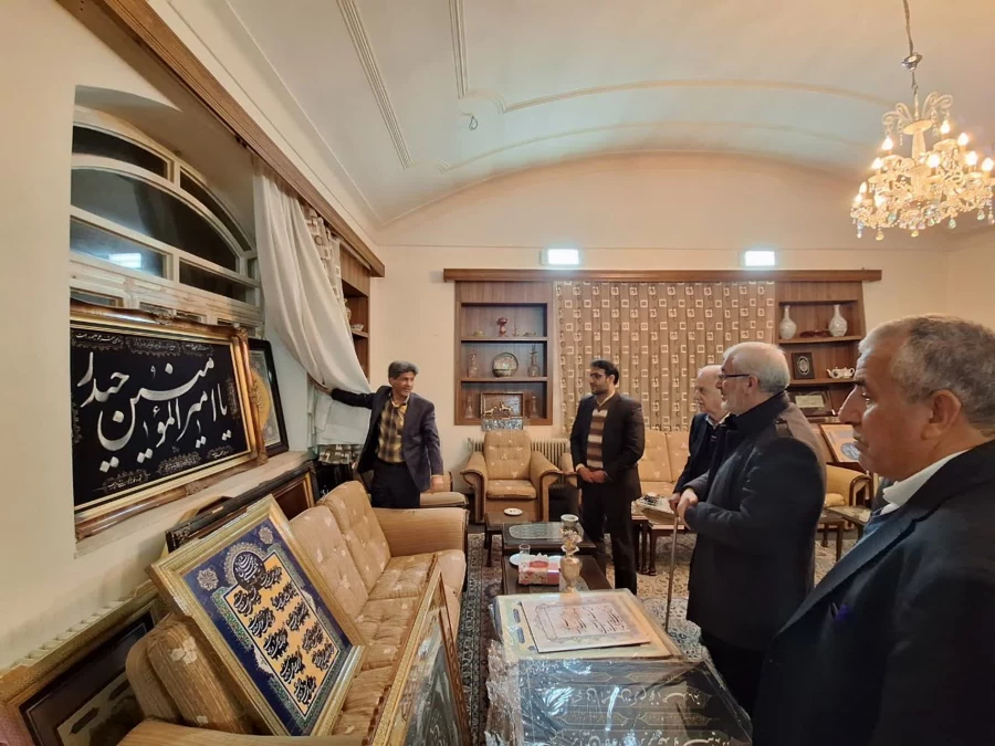 دیدار سرپرست دانشگاه فرهنگیان استان یزد با استاد برجسته خوشنویسی کشور و پیشکسوت مرکز تربیت معلم شهید پاک نژاد  6