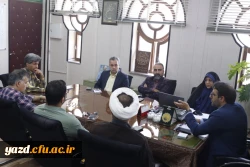 بیست و دومین جلسه شورای مدیریت، نظارت، ارزیابی و توسعه منابع انسانی دانشگاه فرهنگیان یزد برگزار شد 8