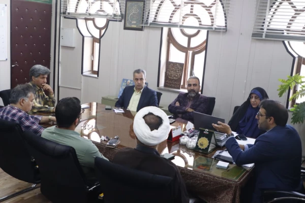 بیست و دومین جلسه شورای مدیریت، نظارت، ارزیابی و توسعه منابع انسانی دانشگاه فرهنگیان یزد برگزار شد 8