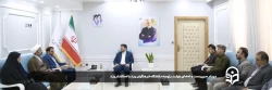 دیدار سرپرست و اعضای هیئت رئیسه دانشگاه فرهنگیان یزد با استاندار یزد 
 2