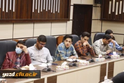 برای نخستین بار سر درِ ورودی دانشگاه فرهنگیان یزد با سازه ای شکیل، شایسته و منحصر به فرد ساخته خواهد شد.
 7