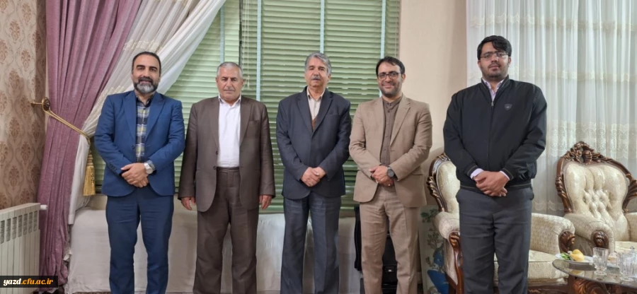  دیدار سرپرست دانشگاه فرهنگیان یزد با دو پیشکسوت مرکز تربیت معلم شهید پاک نژاد
  8