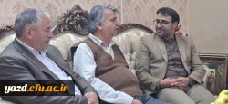  دیدار سرپرست دانشگاه یزد فرهنگیان با معلم زمان تحصیل خود و از پیشکسوتان مرکز تربیت معلم شهید پاک نژاد 3