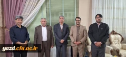  دیدار سرپرست دانشگاه یزد فرهنگیان با معلم زمان تحصیل خود و از پیشکسوتان مرکز تربیت معلم شهید پاک نژاد 5