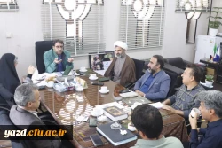 دومین جلسه شورای مدیریت نظارت و ارزیابی دانشگاه فرهنگیان استان یزد در سال جدید برگزار شد.
 3