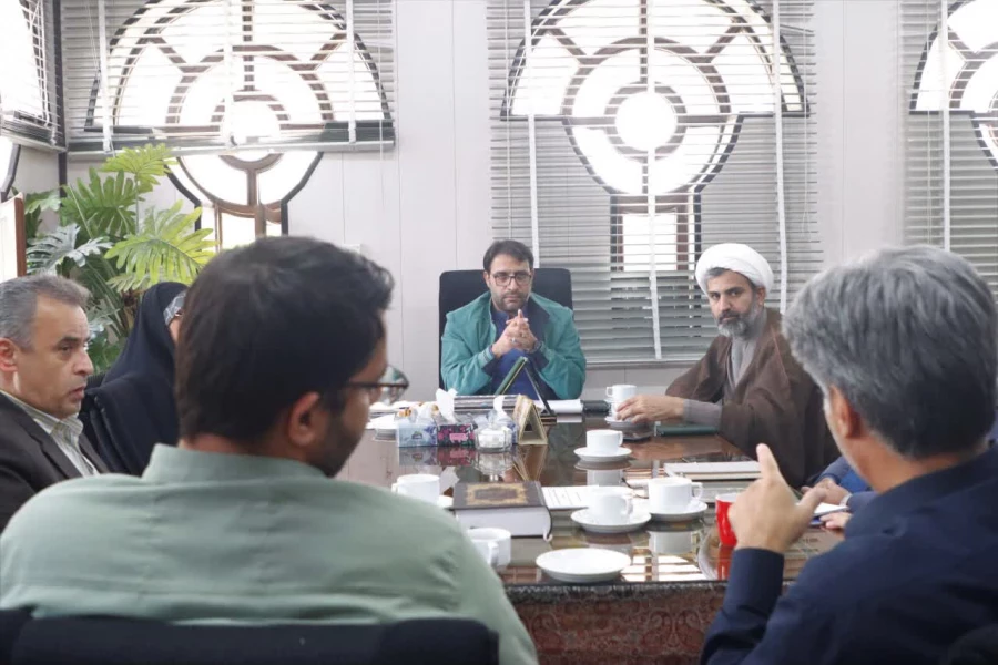 دومین جلسه شورای مدیریت نظارت و ارزیابی دانشگاه فرهنگیان استان یزد در سال جدید برگزار شد.
 4