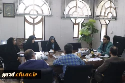 چهارمین جلسه هماهنگی کمیته استانی جشنواره تدریس برتر دانشگاه فرهنگیان استان یزد برگزار شد.  4