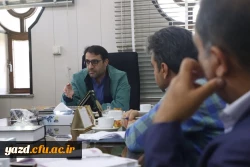 چهارمین جلسه هماهنگی کمیته استانی جشنواره تدریس برتر دانشگاه فرهنگیان استان یزد برگزار شد.  7