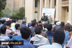 تجمع باشکوه اساتید، دانشجومعلمان و کارمندان دانشگاه فرهنگیان استان یزد در حمایت از اقدام موشکی سپاه پاسداران و تحقق عملیات وعده صادق برگزار شد.
 10