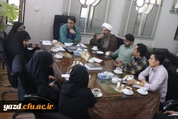 نخستین جلسه همفکری و هماهنگی ویژه برنامه های هفته گرامی داشت مقام معلم برگزار شد. 
 5