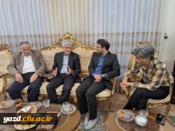 دیدار سرپرست دانشگاه فرهنگیان یزد با دو مدرس پیشکسوت مرکز تربیت معلم شهید پاک نژاد 4