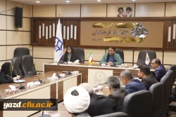 سومین جلسه شورای آموزشی دانشگاه فرهنگیان استان یزد در سال جدید برگزار شد.
 6