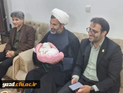 دیدار و تجلیل از الگوی تعهد و تلاش خالصانه در دانشگاه فرهنگیان یزد 3