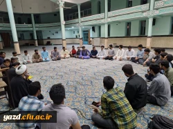 گفتگوی صمیمانه دانشجومعلمان پردیس  های استانی دانشگاه فرهنگیان یزد با سرپرست این دانشگاه و اعضای هیات رئیسه 10