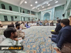 گفتگوی صمیمانه دانشجومعلمان پردیس  های استانی دانشگاه فرهنگیان یزد با سرپرست این دانشگاه و اعضای هیات رئیسه 11