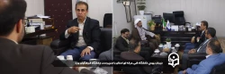 دیدار رییس دانشگاه فنی حرفه ای استان با سرپرست دانشگاه فرهنگیان یزد و تبریک به مناسبت هفته گرامیداشت مقام معلم 
 2