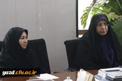 چهارمین جلسه ستاد اقامه نماز دانشگاه فرهنگیان استان یزد تشکیل شد.
 3