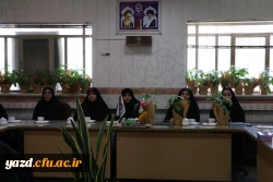  سومین دورهمی و گفتگو صمیمانه کارمندان پردیس حضرت فاطمه الزهرا(س) با سرپرست دانشگاه فرهنگیان یزد برگزار شد 
 5