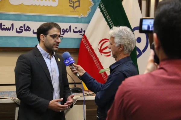 نشست خبری مدیریت امور پردیس های استانی دانشگاه فرهنگیان یزد حول رویداد برگزاری مرحله منطقه ای جشنواره تخصصی تدریس برتر در استان با اصحاب رسانه
 4