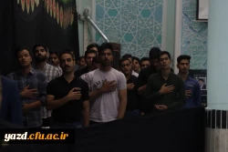 مراسم گرامیداشت شهدای خدمت به ویژه آیت الله سید ابراهیم رئیسی و هیئت همراه در دانشگاه فرهنگیان استان یزد برگزار شد. 8