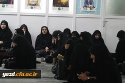 مراسم گرامیداشت شهدای خدمت به ویژه آیت الله سید ابراهیم رئیسی و هیئت همراه در دانشگاه فرهنگیان استان یزد برگزار شد. 12