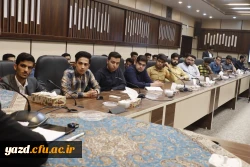 برگزاری نشست پرسش و پاسخ دانشجویی با حضور دکتر محمد صالح جوکار ، نماینده مردم یزد در مجلس شورای اسلامی حول موضوع نظام مسائل آموزش و پرورش و دانشگاه فرهنگیان 6