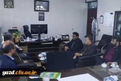 رایزنی های گسترده سرپرست دانشگاه فرهنگیان یزد با مسئولین استانی بانک های بزرگ کشور 
 2