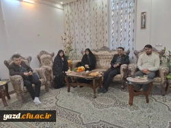 دیدار مدیر استانی دانشگاه فرهنگیان با دو پیشکسوت پردیس های استانی دانشگاه فرهنگیان یزد 3