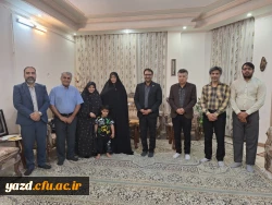 دیدار مدیر استانی دانشگاه فرهنگیان با دو پیشکسوت پردیس های استانی دانشگاه فرهنگیان یزد 5