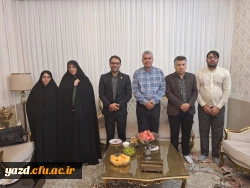 دیدار مدیر استانی دانشگاه فرهنگیان با دو پیشکسوت پردیس های استانی دانشگاه فرهنگیان یزد 10