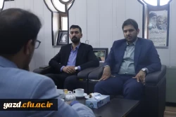 دیدار سرپرست دانشگاه فرهنگیان استان یزد با مدیر کل ورزش و جوانان استان 
 2