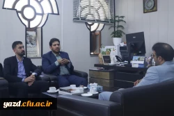 دیدار سرپرست دانشگاه فرهنگیان استان یزد با مدیر کل ورزش و جوانان استان 
 4