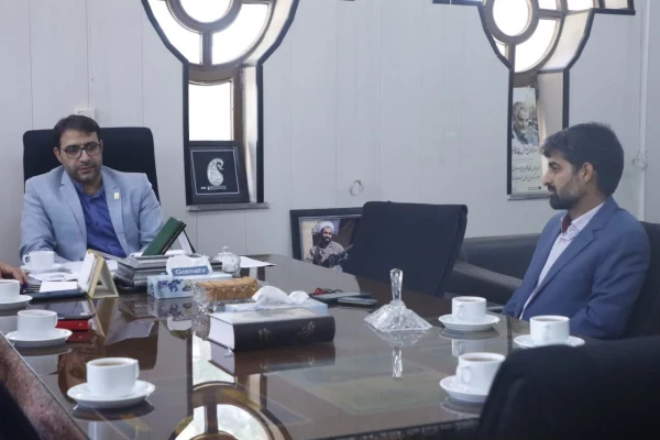 دیدار و گفتگوی صمیمانه سرپرست دانشگاه فرهنگیان استان یزد با مسئول بسیج دانشجویی استان 
 3