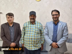 دیدار سرپرست دانشگاه فرهنگیان یزد با دو پیشکسوت مراکز تربیت معلم استان یزد 6