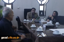 دیدار سرپرست دانشگاه فرهنگیان یزد با مشاوران و مهندسان سازمان نوسازی استان 
 3