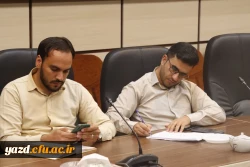 پانزدهمین جلسه کمیته تغذیه دانشگاه فرهنگیان یزد برگزار شد.
 5