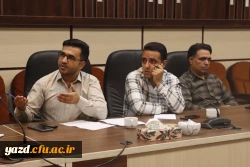 سومین جلسه کمیته اسکان دانشگاه فرهنگیان یزد برگزار شد.
 4