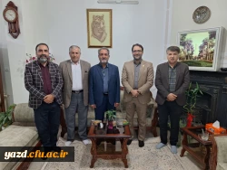 دیدار سرپرست دانشگاه فرهنگیان یزد با دو پیشکسوت مرکز تربیت معلم شهید پاک نژاد
 5