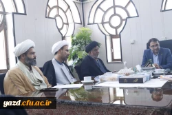 انعقاد تفاهم نامه دانشگاه فرهنگیان استان یزد با ستاد اقامه نماز استان 
 2