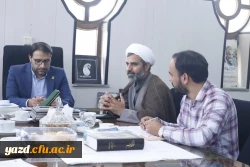 انعقاد تفاهم نامه دانشگاه فرهنگیان استان یزد با ستاد اقامه نماز استان 
 3