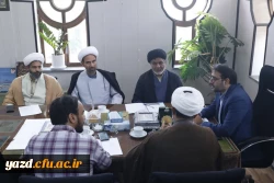 انعقاد تفاهم نامه دانشگاه فرهنگیان استان یزد با ستاد اقامه نماز استان 
 4
