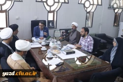 انعقاد تفاهم نامه دانشگاه فرهنگیان استان یزد با ستاد اقامه نماز استان 
 9