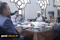 بیست و پنجمین جلسه شورای مدیریت، نظارت، ارزیابی و توسعه منابع دانشگاه فرهنگیان یزد برگزار شد. 
 2