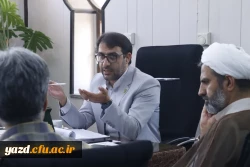 بیست و پنجمین جلسه شورای مدیریت، نظارت، ارزیابی و توسعه منابع دانشگاه فرهنگیان یزد برگزار شد. 
 6